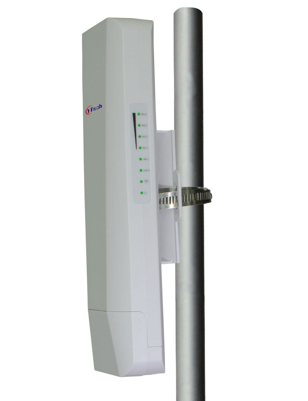 5.8GHZ frequency bands, 900Mbps transmission speeds, 5KM wireless WiFi transmission distance; 