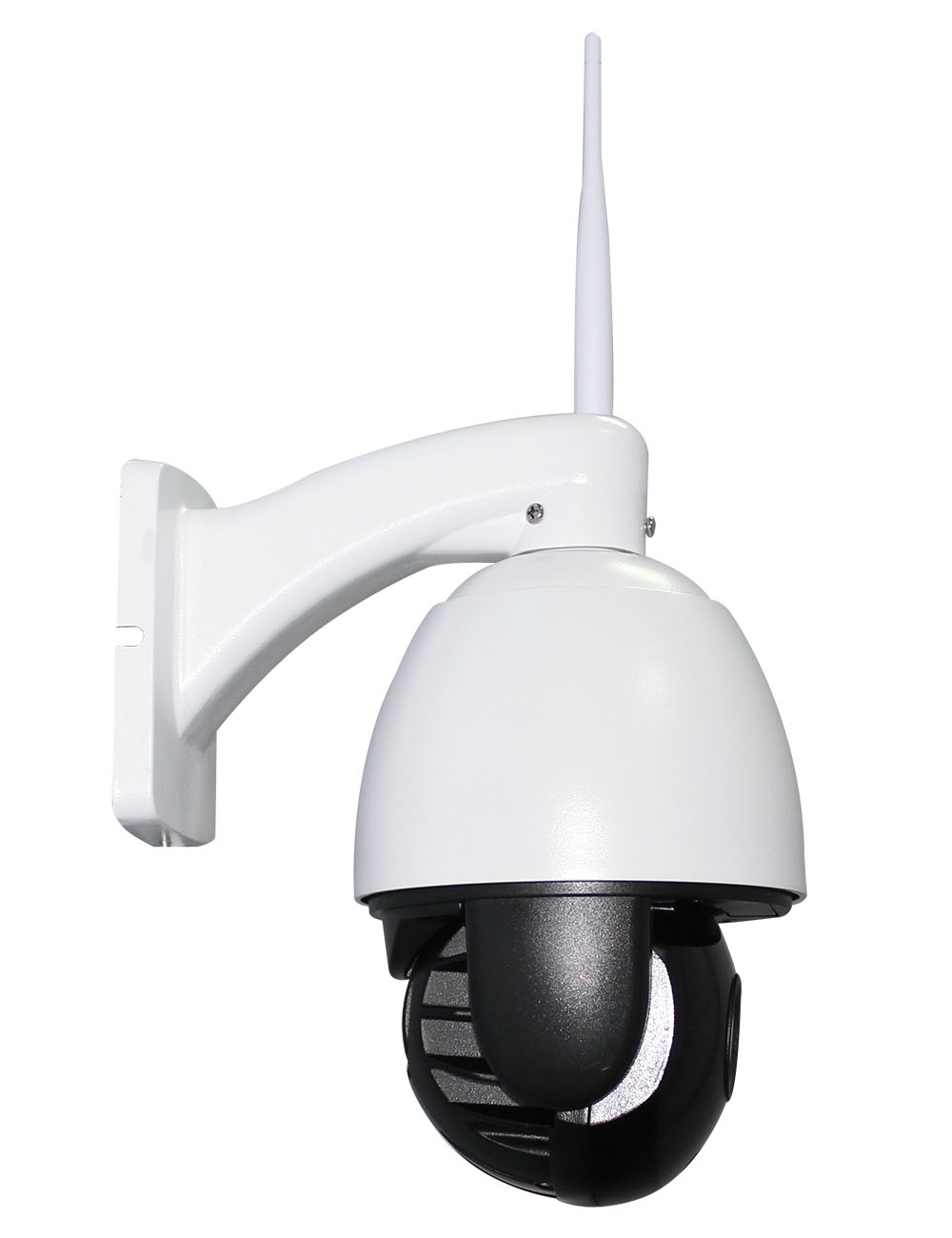 WPB Sereis 4.7' 100M IR 5.0M Pixel HD 5X Motor-driven Varifocal wireless Wifi waterproof outdoor PTZ Dome IP Camera